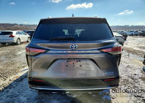 2023 Toyota Sienna Limited из США, поврежденный, VIN 5TDESKFC2PS102727